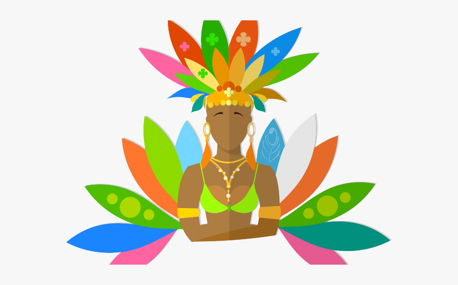 Headdress Clipart Carnival - Rio De Janeiro Clipart, Transparent Clipart