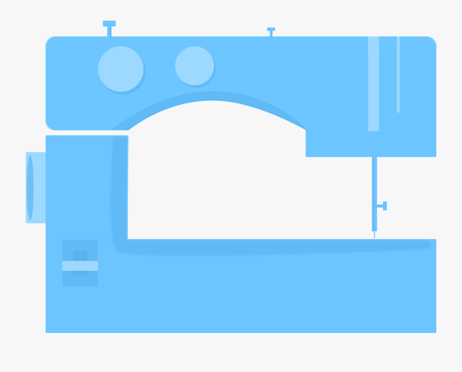 A Nice And Simple Sewing Machine, Transparent Clipart