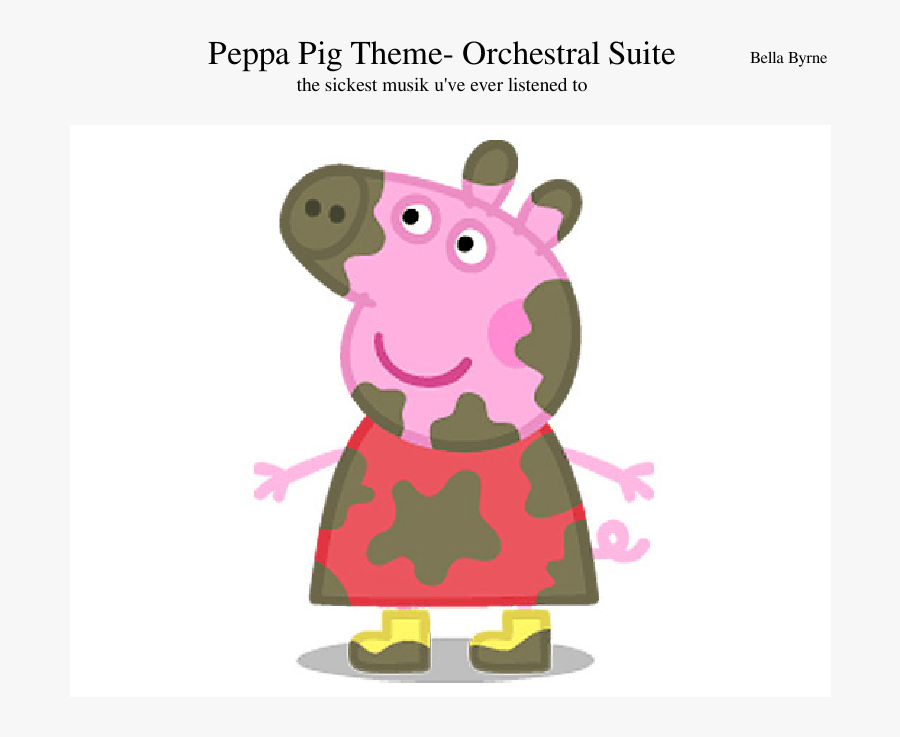Disney Characters Peppa Pig, Transparent Clipart