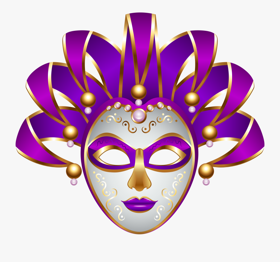 Transparent Masquerade Mask Png, Transparent Clipart