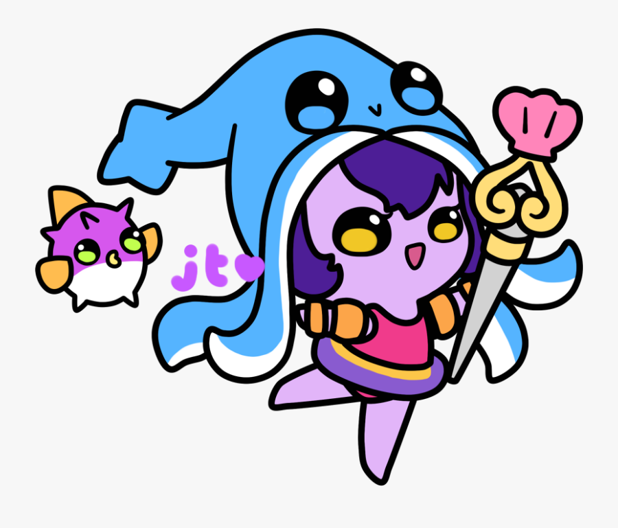 Pool Party Lulu By Xnekorux - Pool Party Lulu Chibi, Transparent Clipart