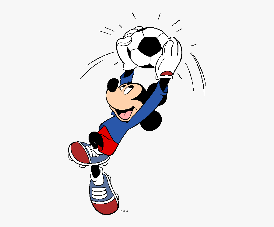 Mickey Mouse Football Png, Transparent Clipart