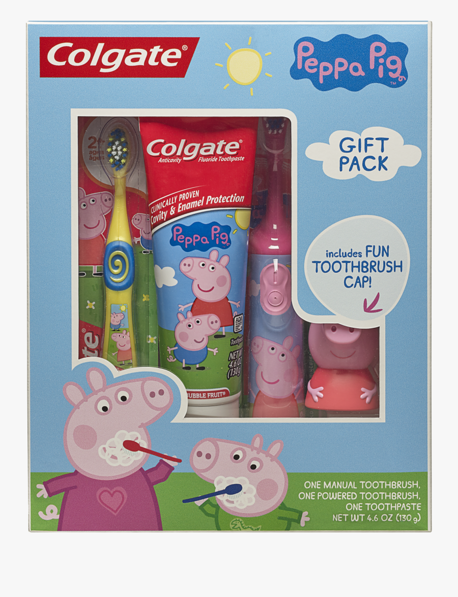 Colgate My First Toothbrush And Toothpaste , Free Transparent Clipart
