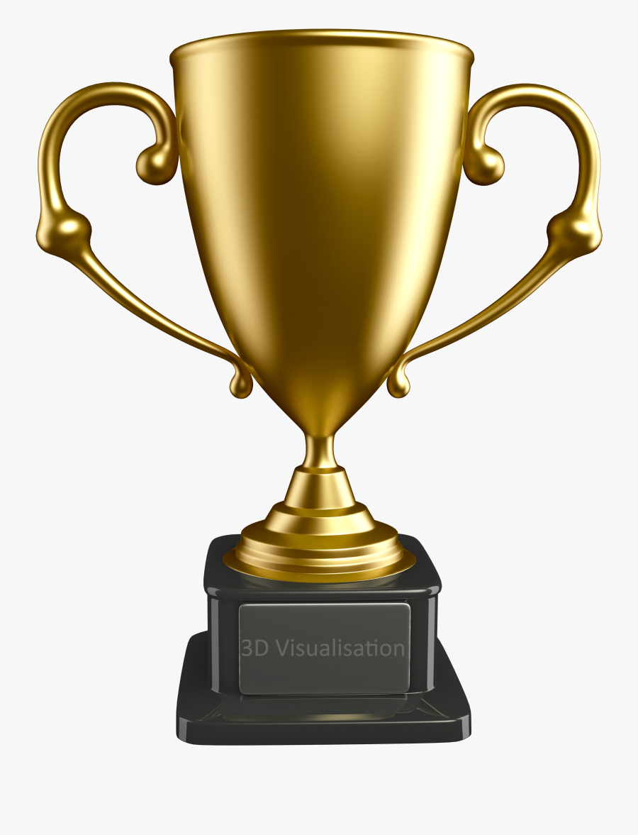 Gold Trophy Png - Award For Best Reply, Transparent Clipart