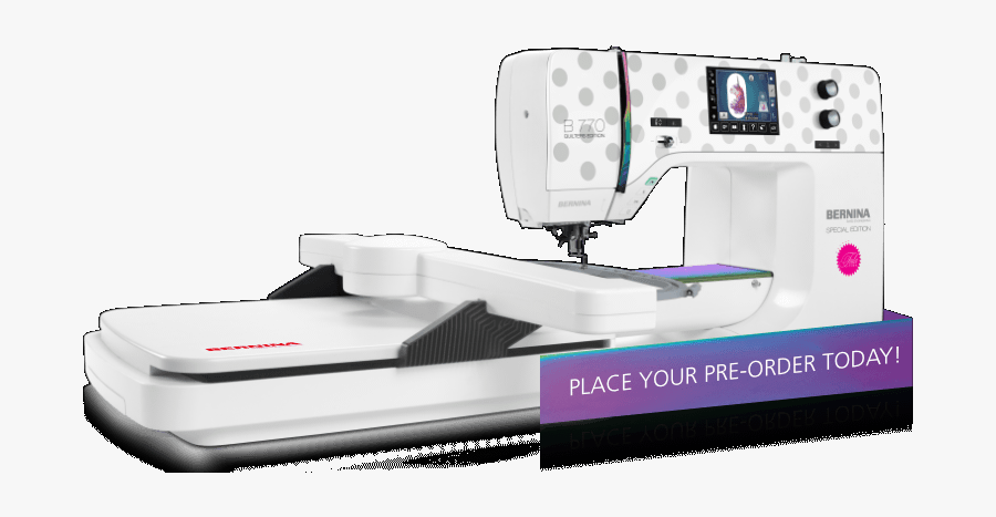 Tula Pink Bernina 770, Transparent Clipart