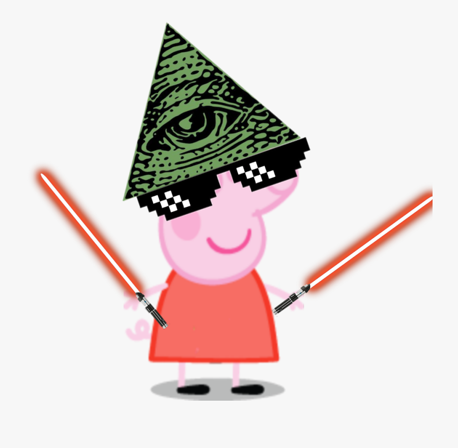 #freetoedit #ultimate Mlg Peppa Pig - Savage Peppa Pig Memes, Transparent Clipart