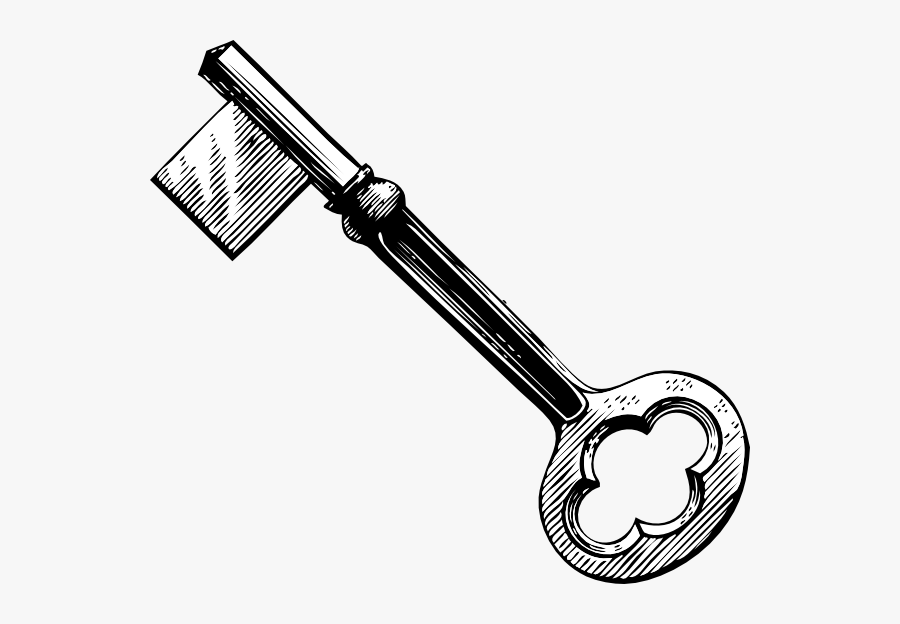 Skeleton - Key - Clipart - Vintage Key Clipart, Transparent Clipart