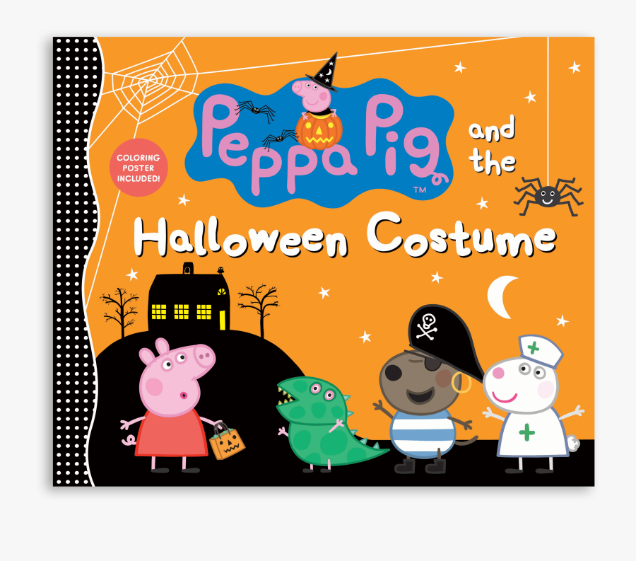 Peppa Pig And The Halloween Costume, Transparent Clipart