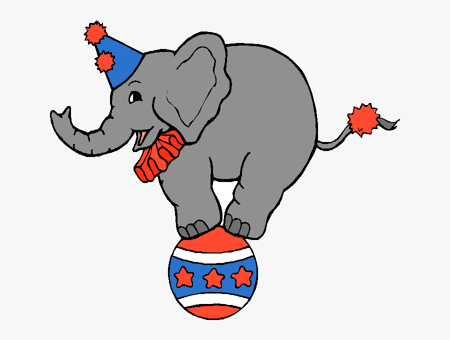 Carnival Collection Of Free Elephants Clipart Crabs - Circus Elephant Clip Art, Transparent Clipart