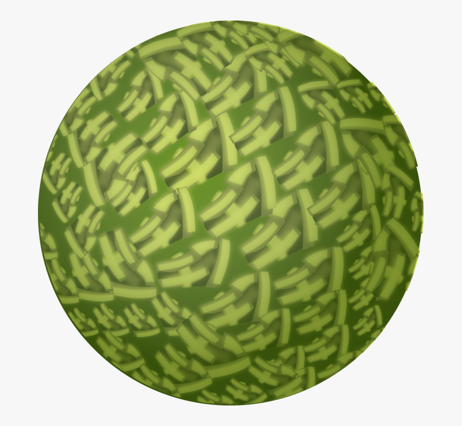 Watermelon,melon,green - Circle, Transparent Clipart