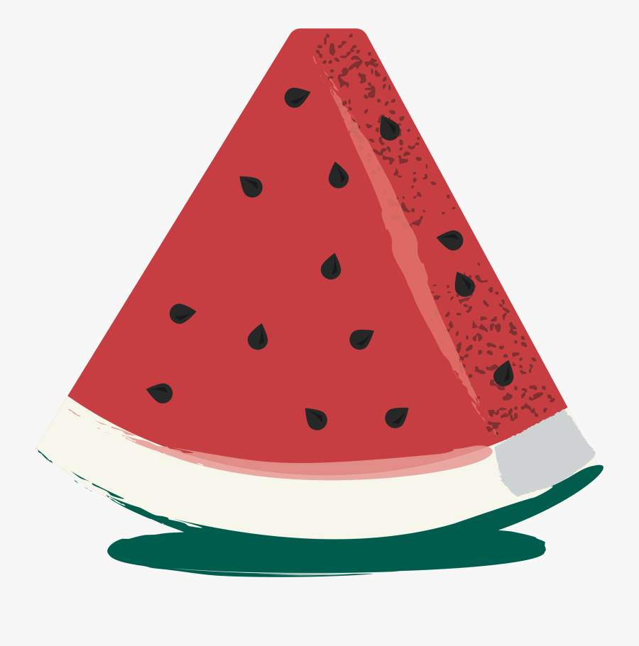 Slice Big Image Png - Watermelon, Transparent Clipart