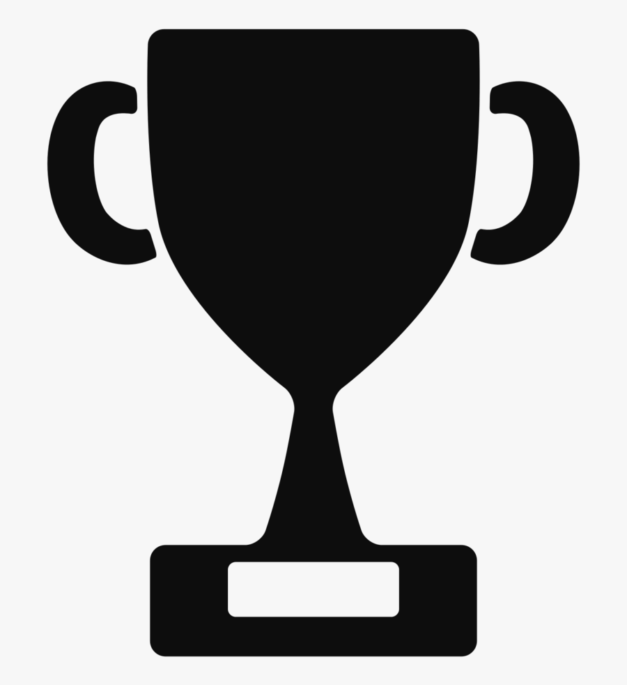 Trophy Png Black And White Clipart , Png Download - Black And White Trophy Clipart, Transparent Clipart