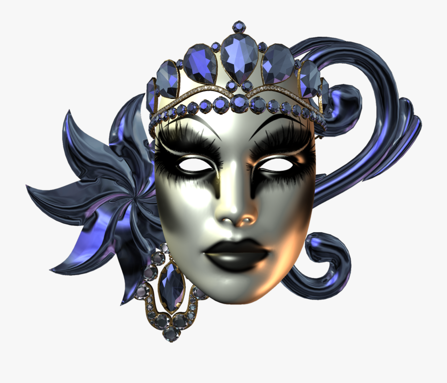 Download Carnival Mask - Venice Carnival Mask Png, Transparent Clipart