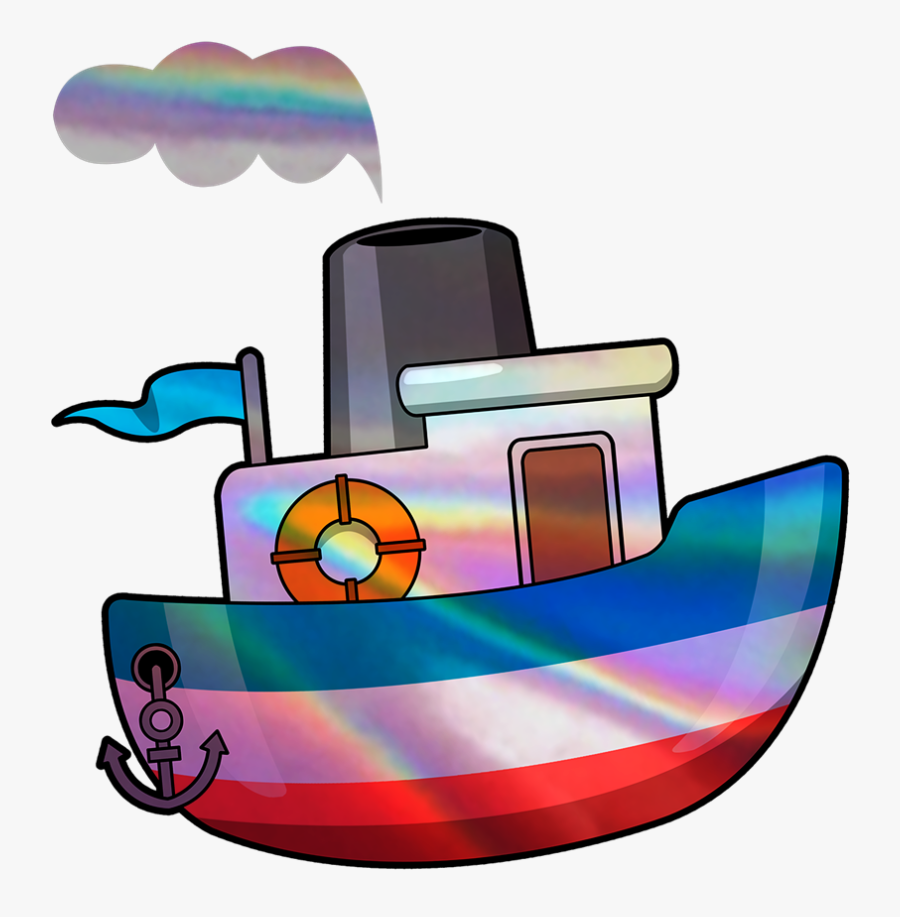 Fteboats Holo Holographic Hologram Tugboat Boat Ship - Ship Clipart, Transparent Clipart