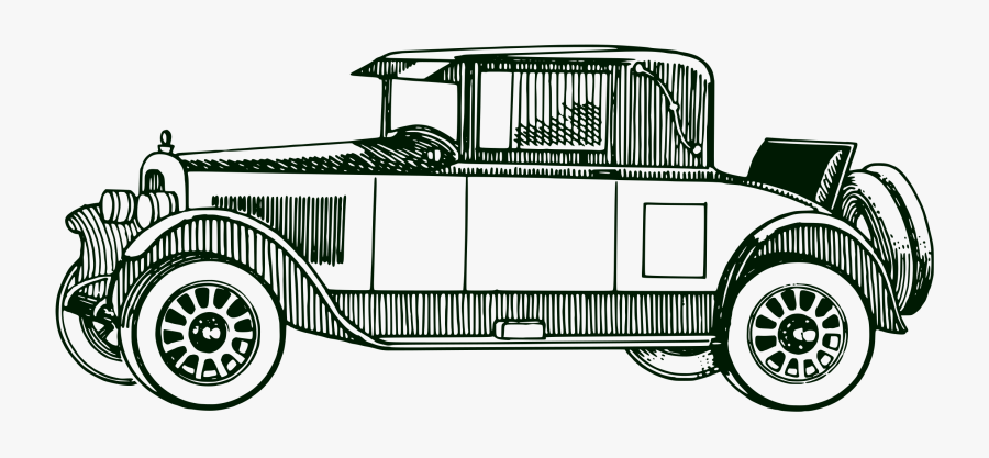 Antique Car Vintage Classic Download Hq Png Clipart - Old Car Vector Free, Transparent Clipart