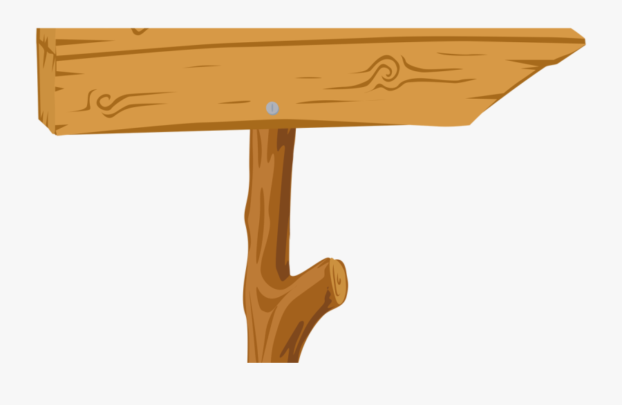 Wood Sign Clip Art - Table, Transparent Clipart
