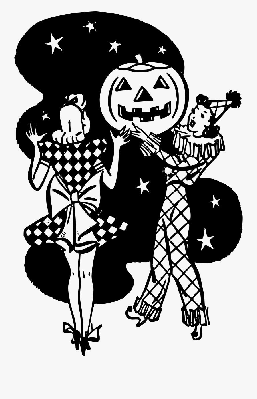 Vintage Halloween Png, Transparent Clipart