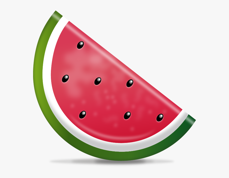 Watermelon Clipart Emoji - Watermelon Emoji No Background, Transparent Clipart