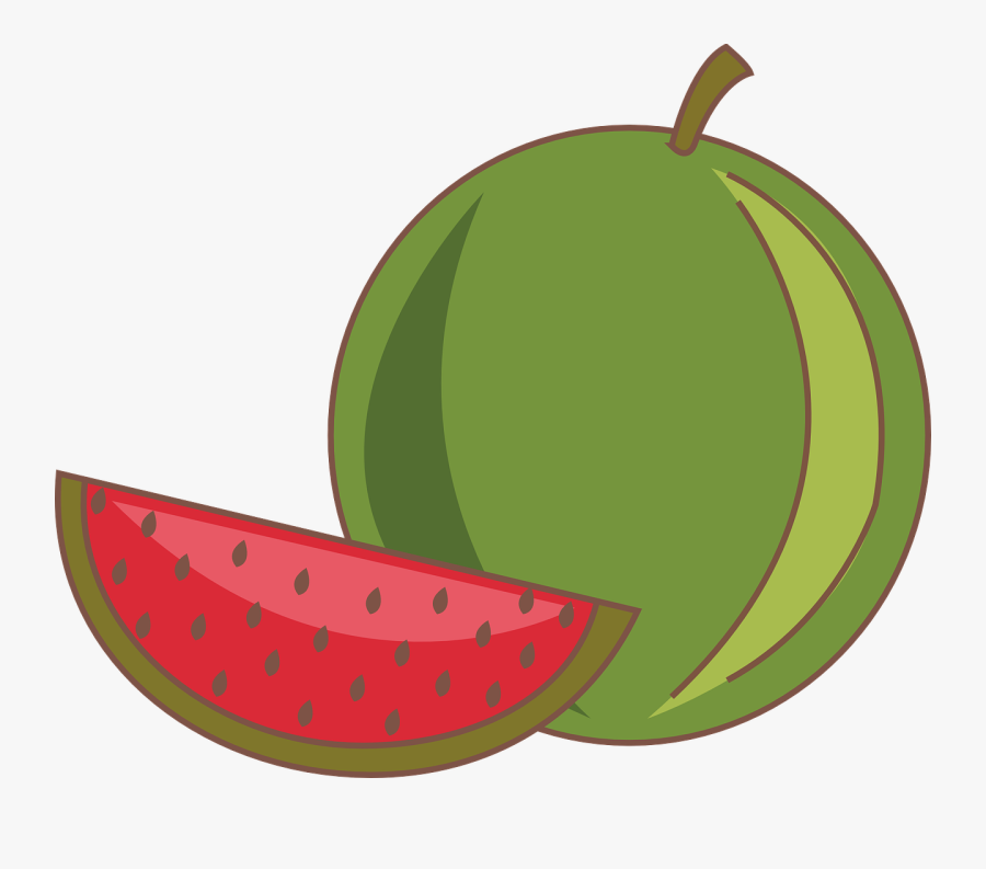 Watermelon Transparent Png Images Free Download Watermelon - ภาพ เวก เตอร์ ผล ไม้, Transparent Clipart