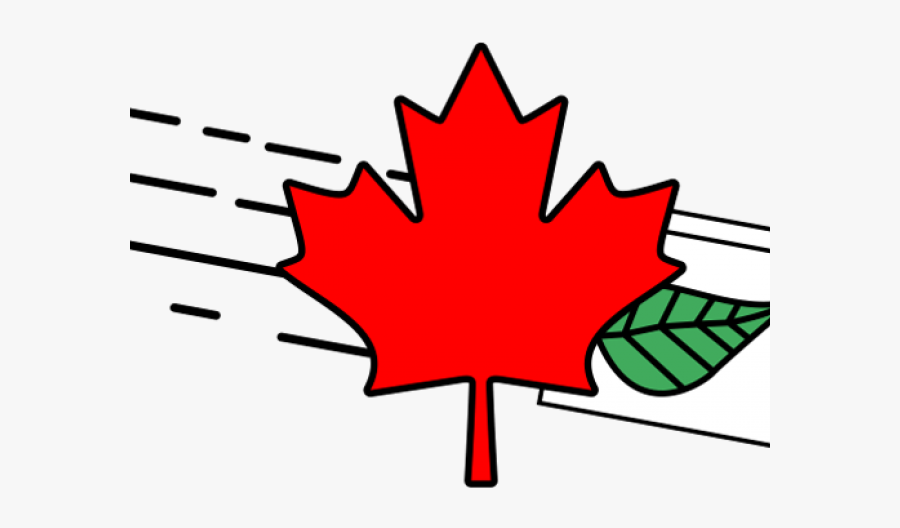 Maple Leaf Clipart Watermelon - Happy 152 Birthday Canada, Transparent Clipart