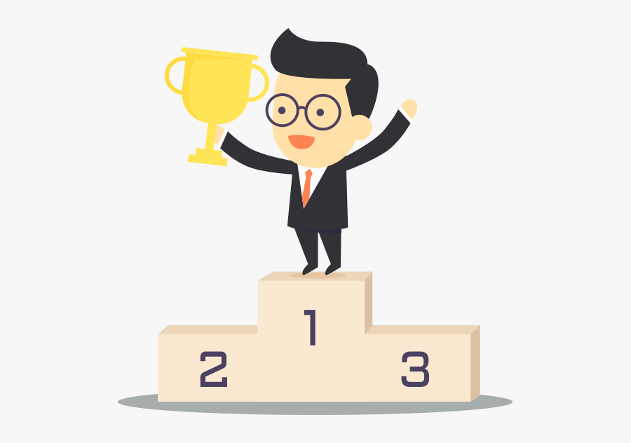 Trophy Podium Royalty-free Clip Art - Png Clipart Winner Png, Transparent Clipart