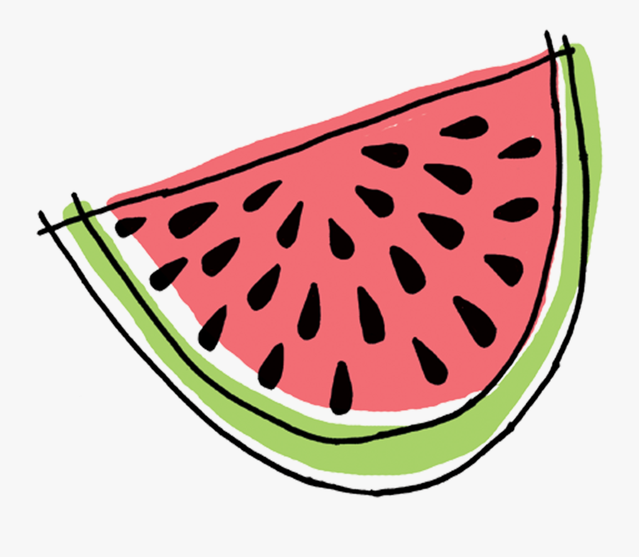 Jon Burgerman Watermelon, Transparent Clipart