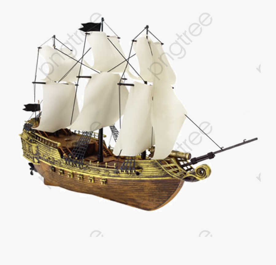 Pirate Ship Clip Art Ghost - Pirate Ship Hd Png, Transparent Clipart