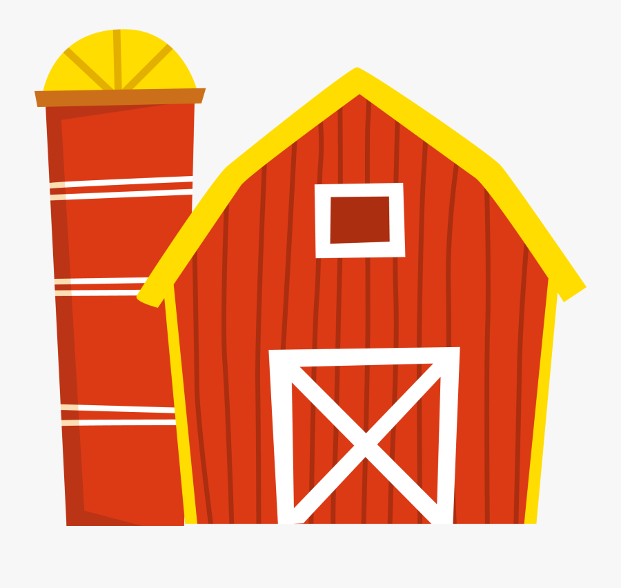 Barn Farm Clipart, Transparent Clipart