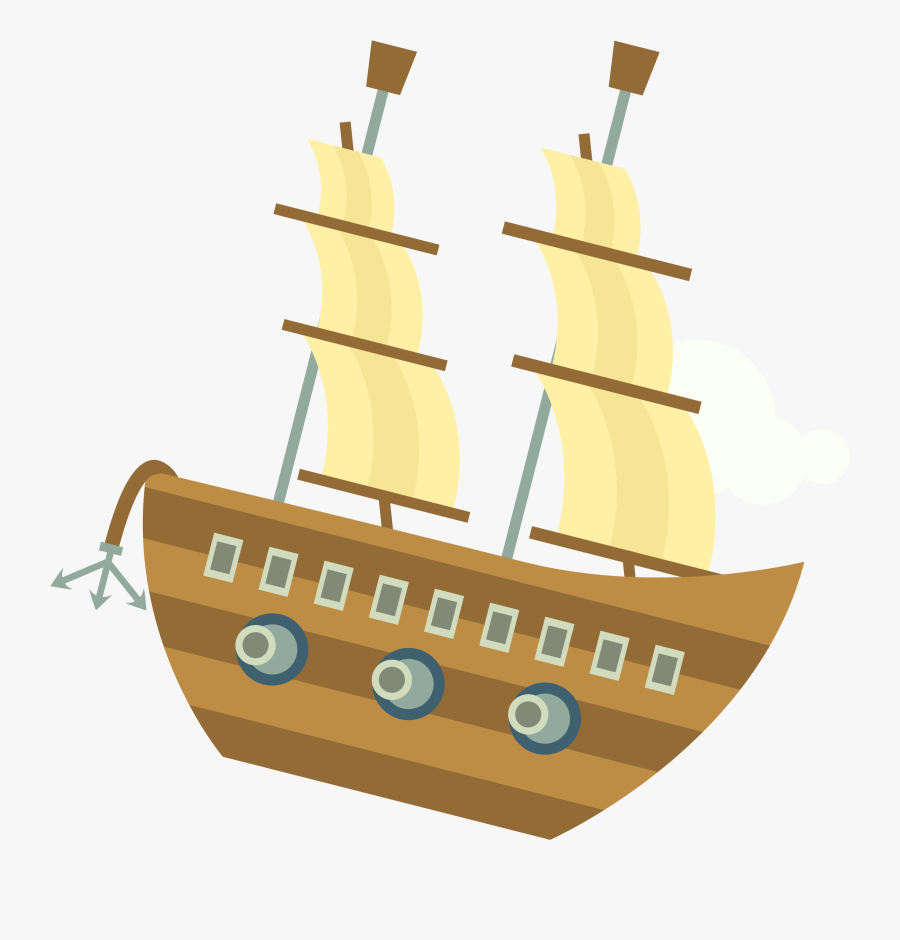 Png Free Download Shipping Vector Pirate Ship - Cuento Caramelos Para Dormir, Transparent Clipart