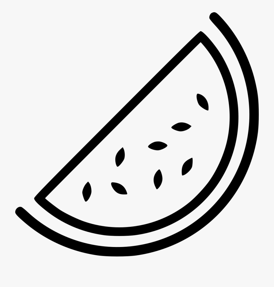 Watermelon Slice Comments - Watermelon, Transparent Clipart