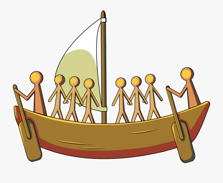 Canoe, Transparent Clipart
