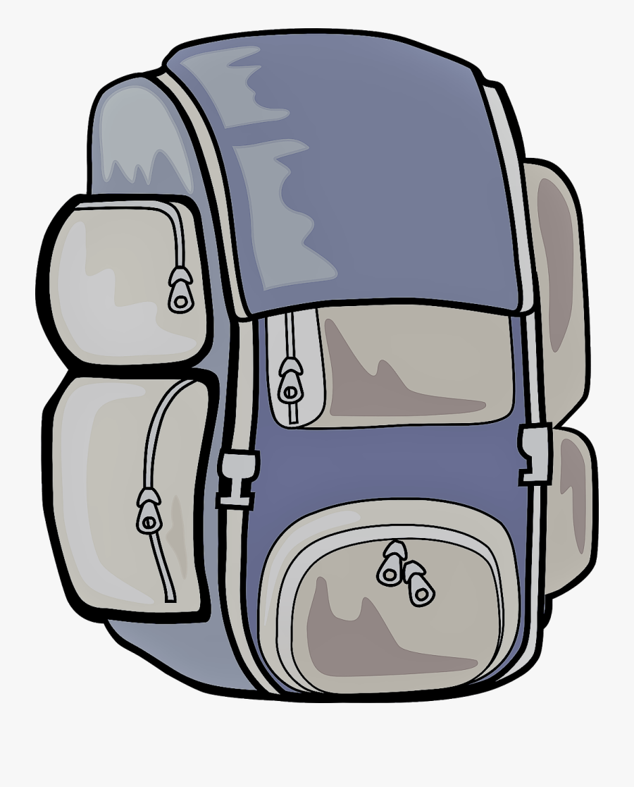 Backpack Clip Art, Transparent Clipart