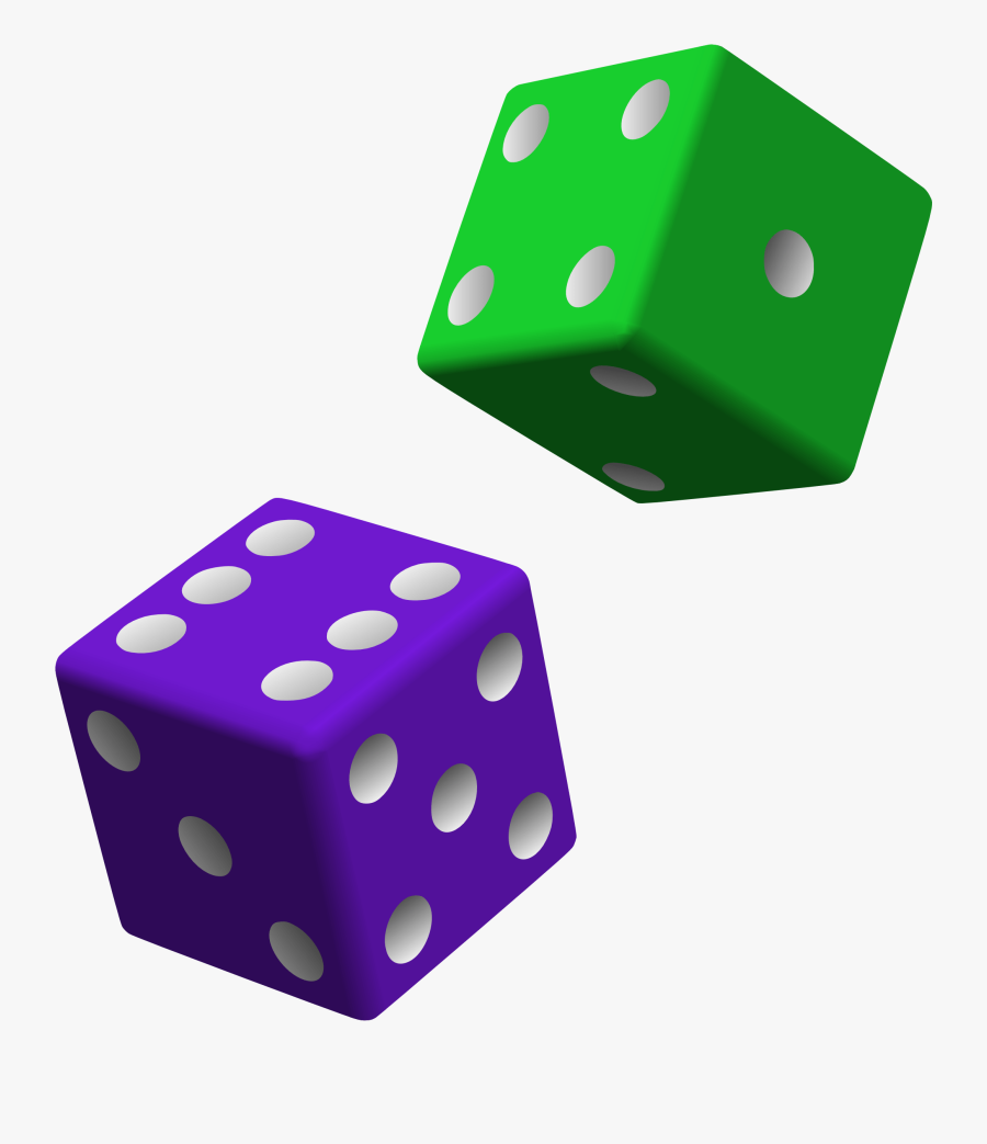 Dice Clip Art, Transparent Clipart