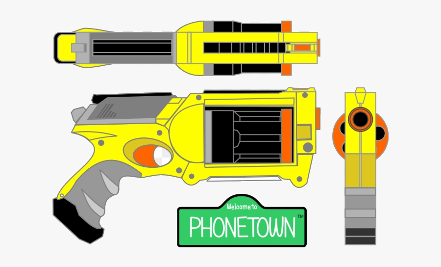 Nerf Gun Clip Art, Transparent Clipart