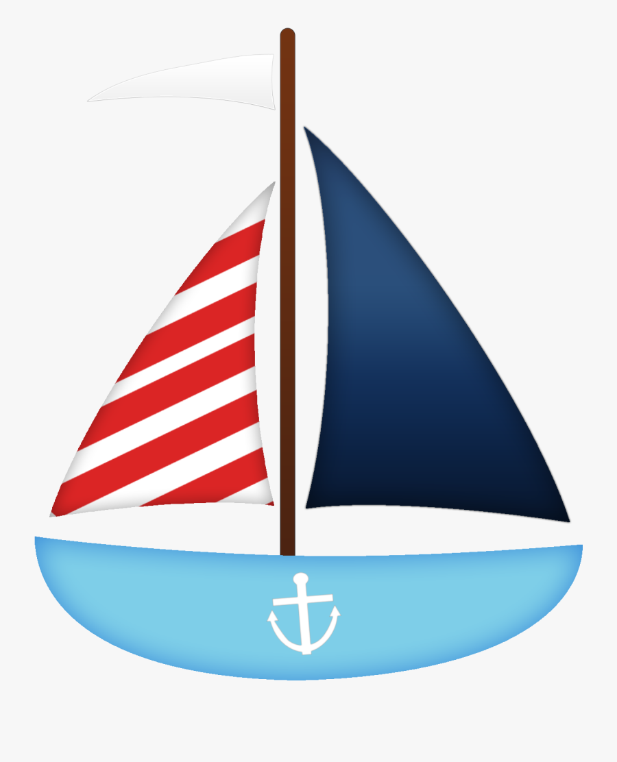 Sail Boat - Nautical Boat Clipart, Transparent Clipart
