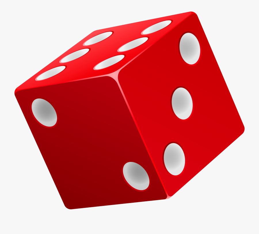 Dice Red Png Clip Art - Clipart Transparent Dice Png Transparent Background, Transparent Clipart