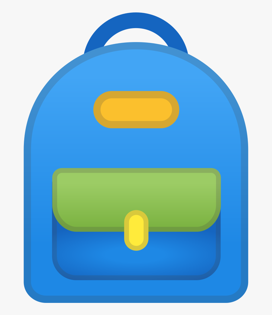 Blue,yellow,clip Art,water Bottle,plastic Bottle,icon - Emoji De Una Mochila, Transparent Clipart