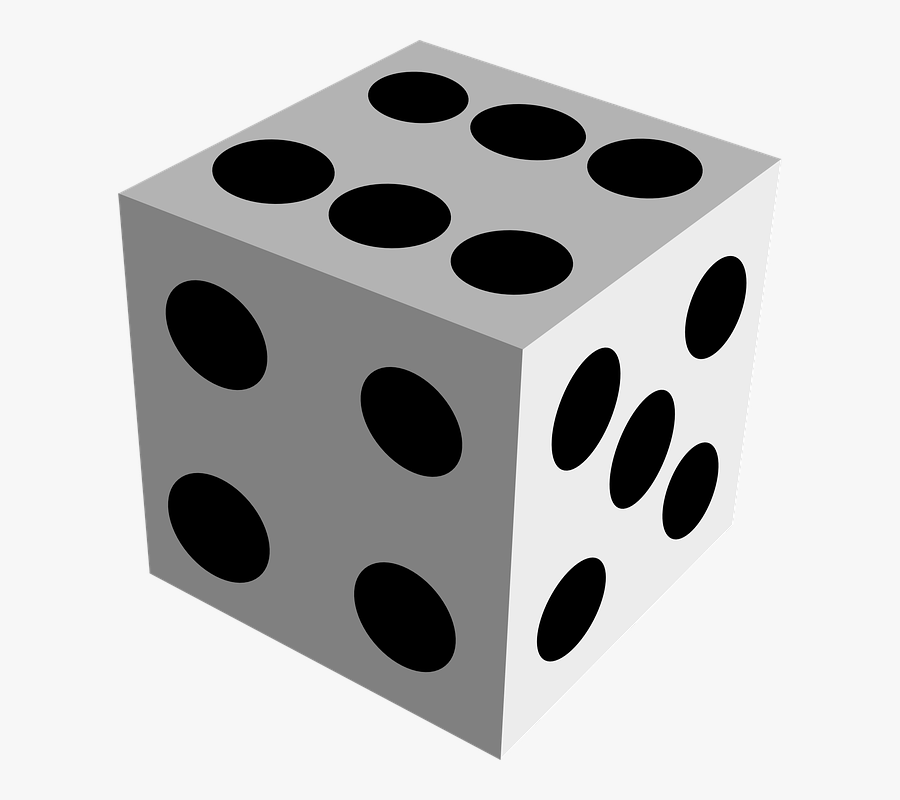 Transparent Background Dice Icon, Transparent Clipart
