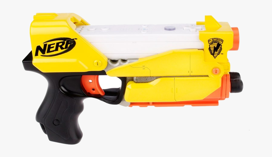 Nerf Gun Free Clip Art Ideas And Designs Transparent - Wii Game Nerf N Strike Double Blast Bundle, Transparent Clipart