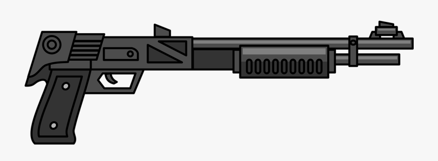 Gun - Firearm, Transparent Clipart