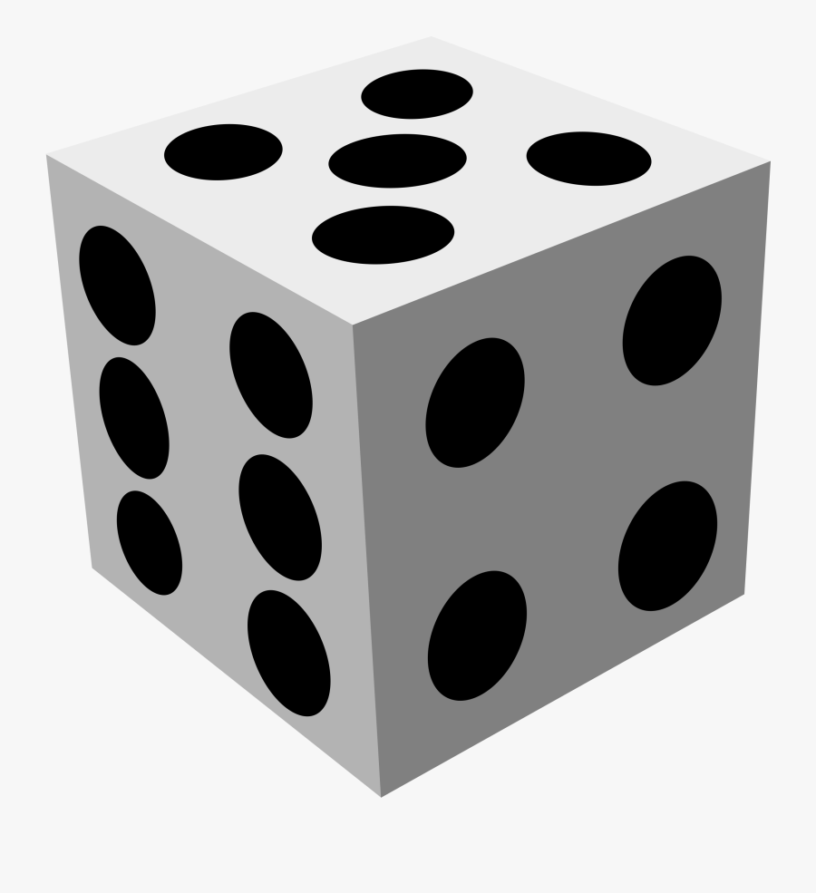 Dice Clip Art - 3d Shape Of Dice, Transparent Clipart