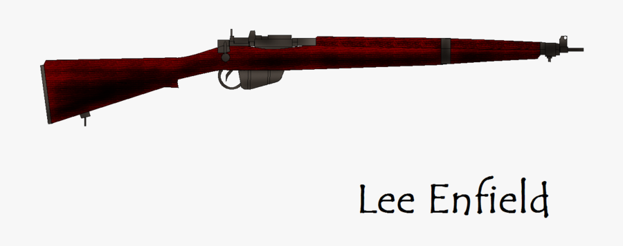 Lee Enfield Bolt Action - Smle Rifle Grenade Launcher, Transparent Clipart