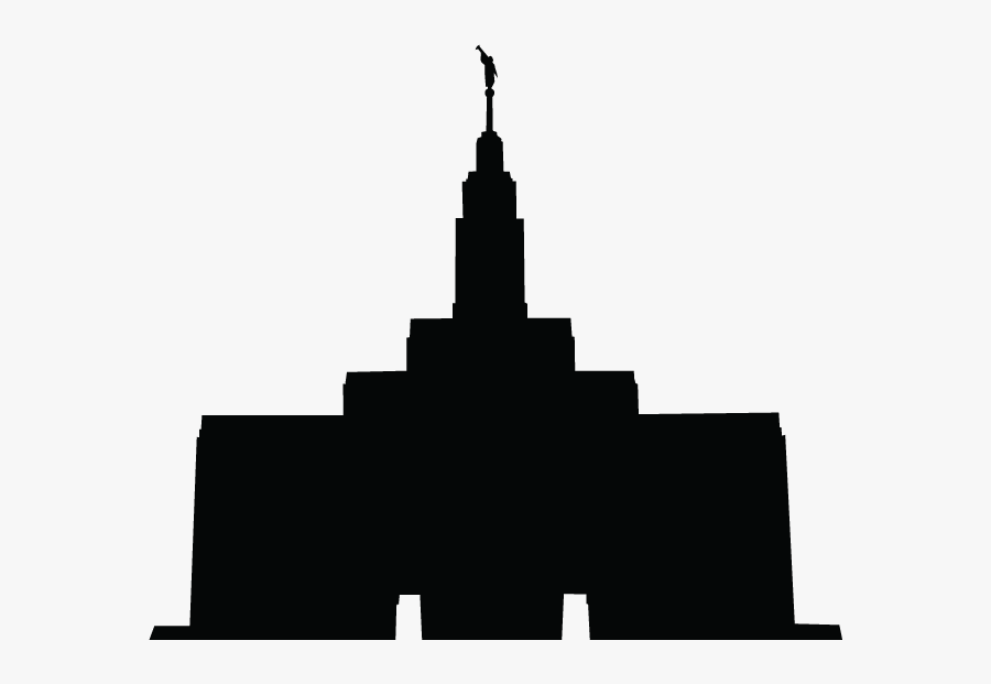 Draper - Clipart - Church Of Jesus Christ Of Latter Day Saints Silhouette, Transparent Clipart