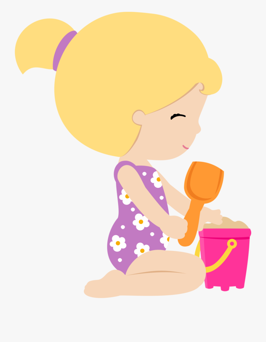 Pool Clipart Preschool - Menina Fundo Do Mar Png, Transparent Clipart