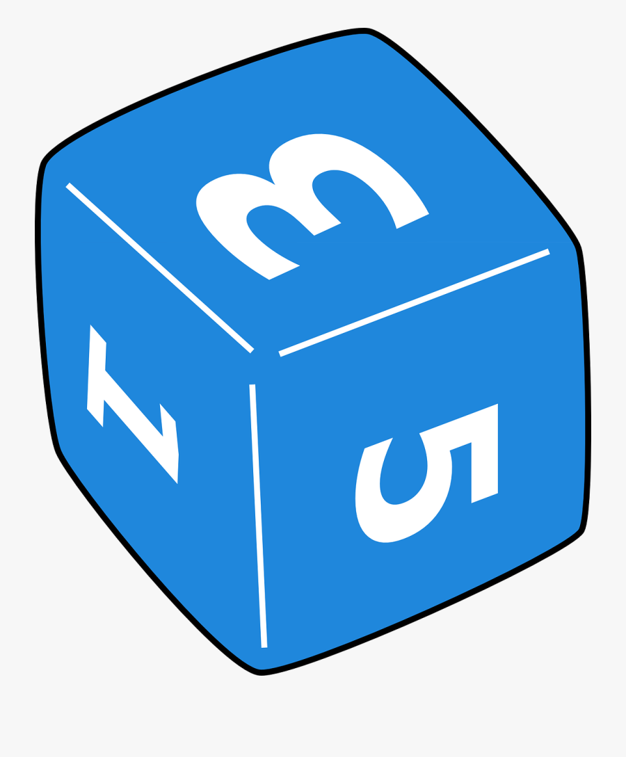 Dice - Number Dice Clip Art, Transparent Clipart