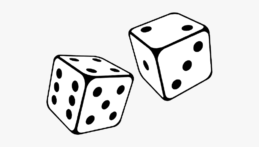 Dice Clipart Double - Dice Clipart, Transparent Clipart