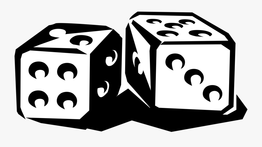 Clip Art Dice Illustration, Transparent Clipart