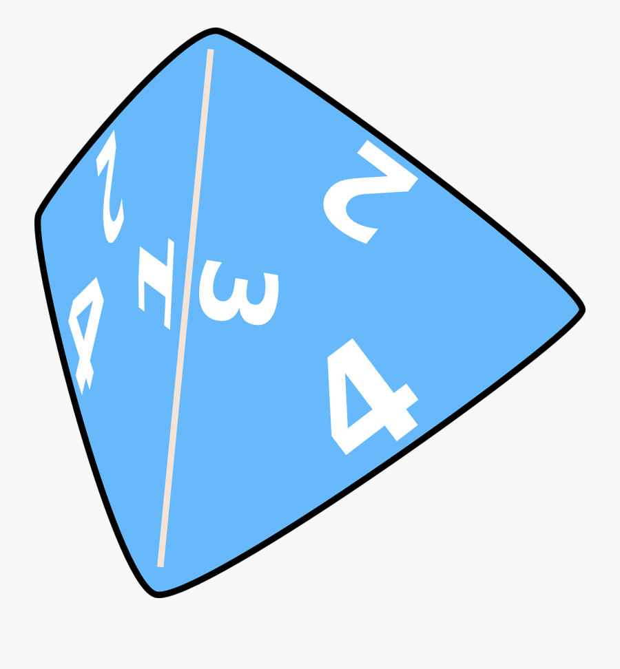 Dice Game Svg Clip Arts - Triangle Dice, Transparent Clipart