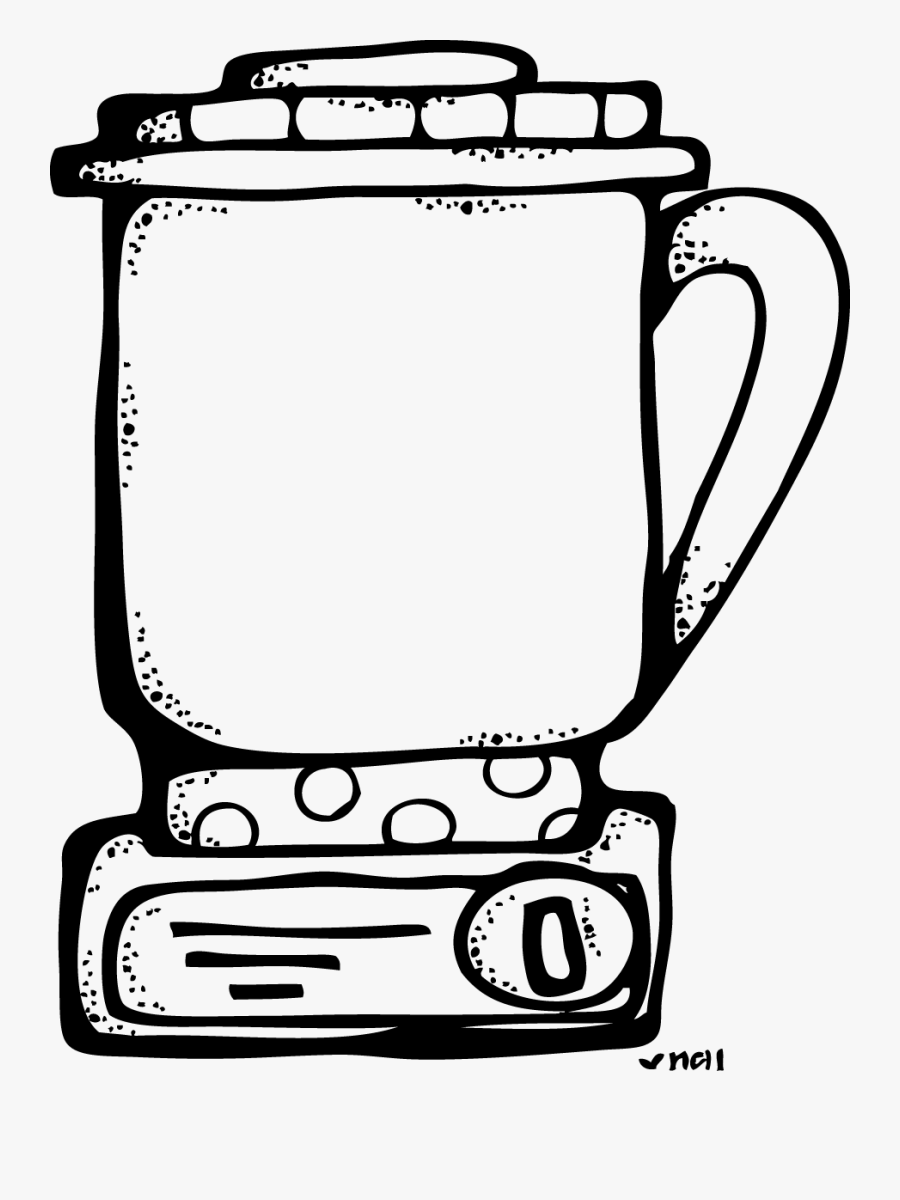 Black And White Blender, Transparent Clipart
