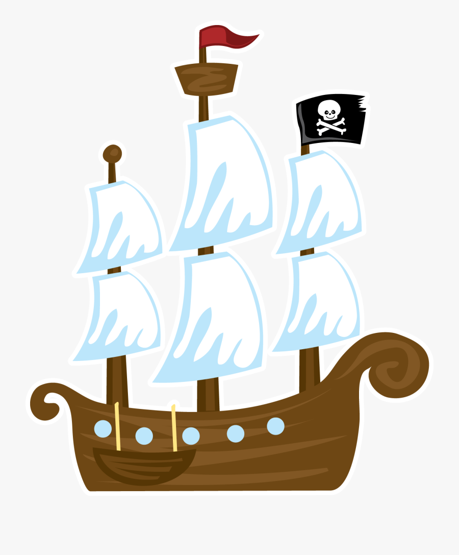 Princess And Pirate Invitations, Transparent Clipart